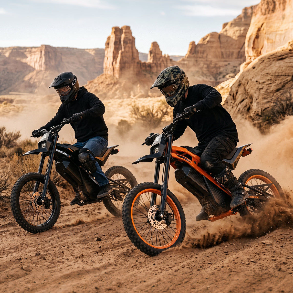 KOVO® RT 72 19"17" 6500W Electric Dirt Bike for Adults