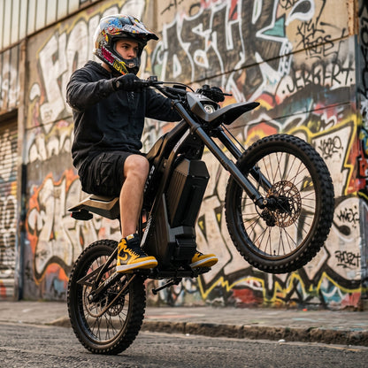 KOVO® RT 72 19"17" 6500W Electric Dirt Bike for Adults