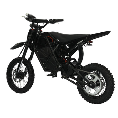 KOVO Nova Mini electric dirt bike black side view