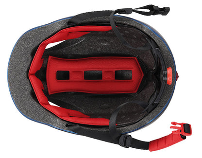 Black KOVO Urban EBike Helmet Inside view