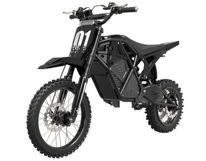 KOVO Nova Mini electric dirt bike in black