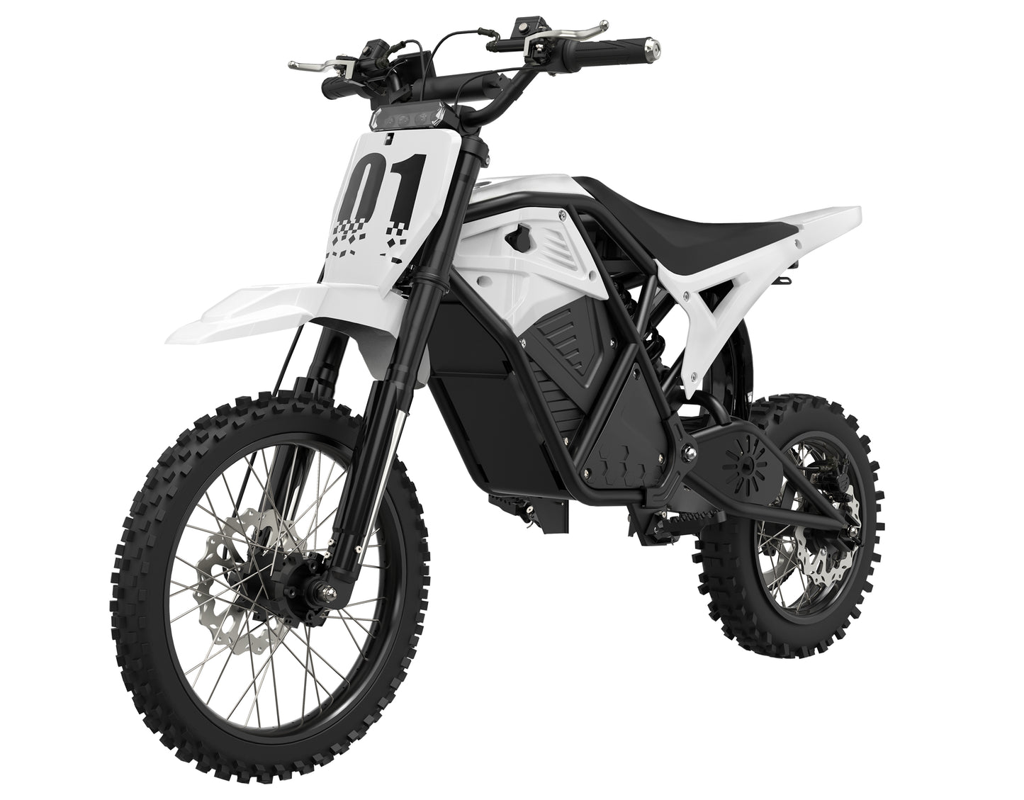 KOVO Nova Mini electric dirt bike in white