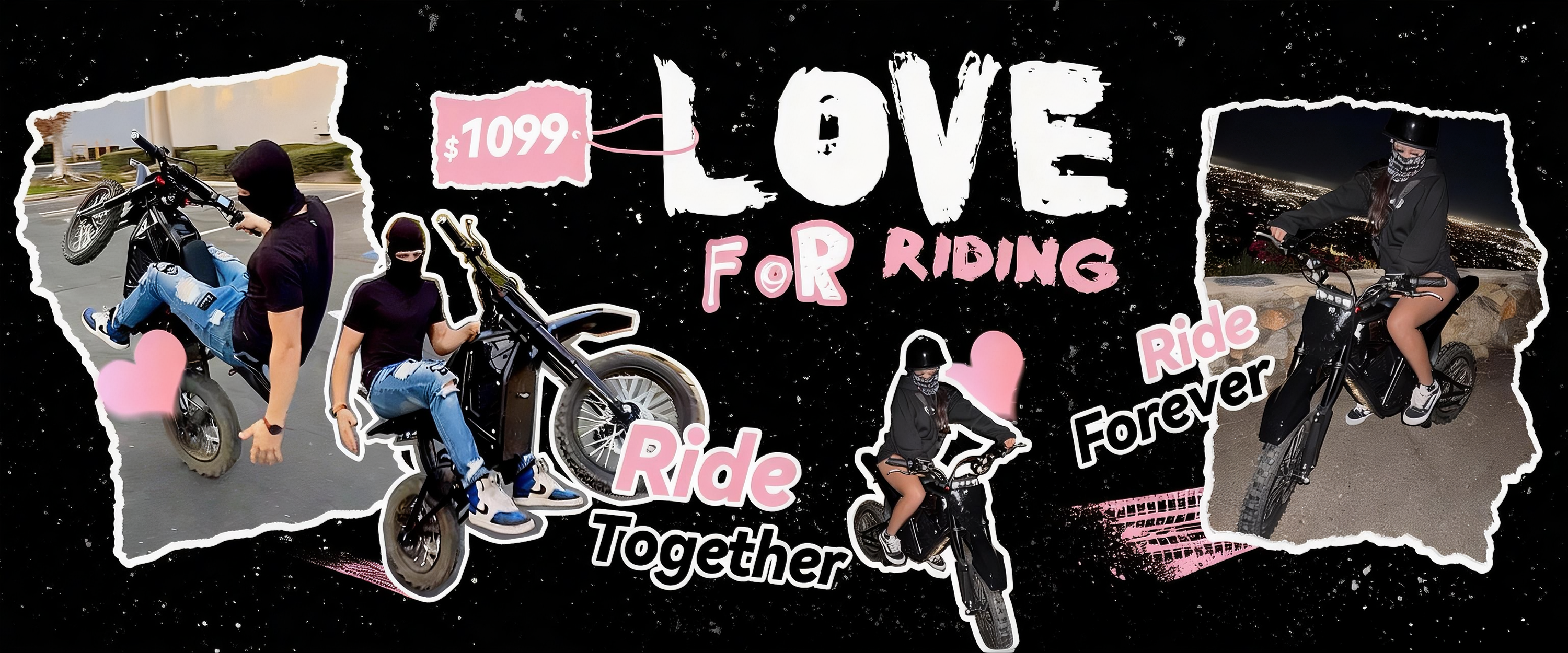 KOVO Nova Mini Electric Dirt Bike Valentine's Day Sales