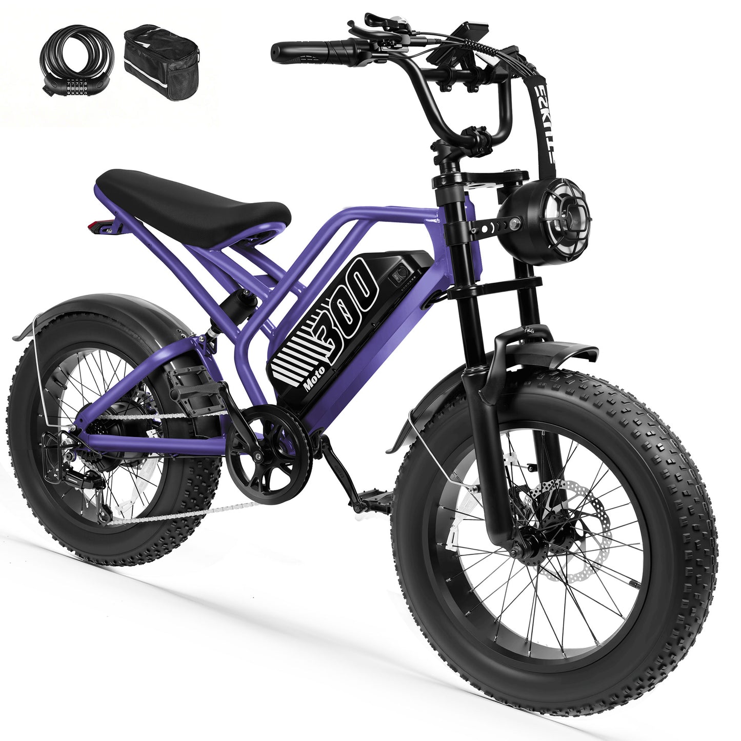 Eskute® V300 20*4.0" Electric Dirt Bike
